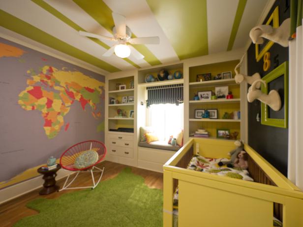 Wee World Explorer Gender Neutral Nursery Kids Room Ideas For