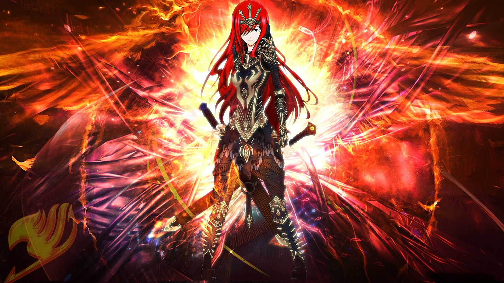 Erza Scarlet Wallpaper By Anime Fairy Tail HD