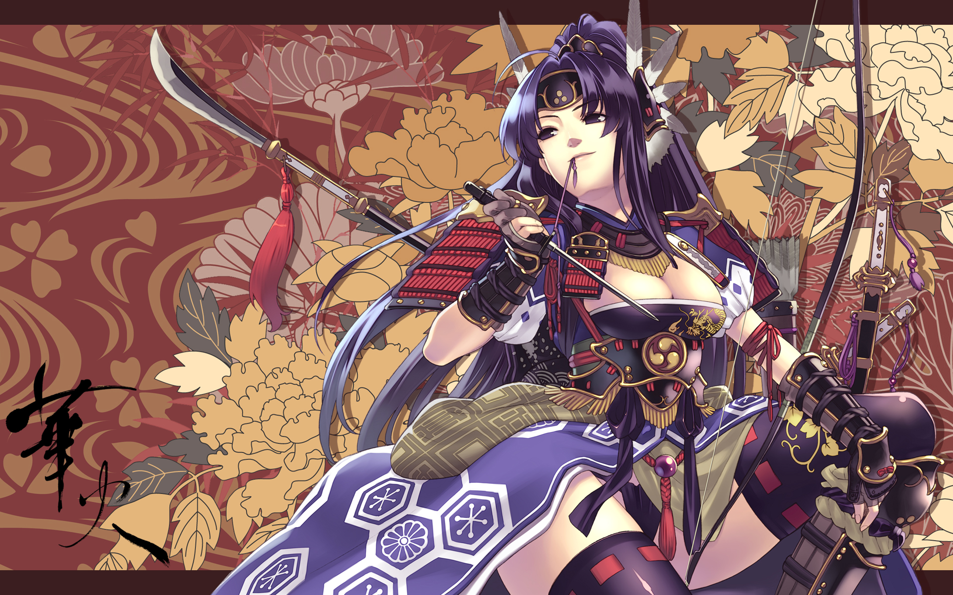 Female Samurai Wallpaper HD