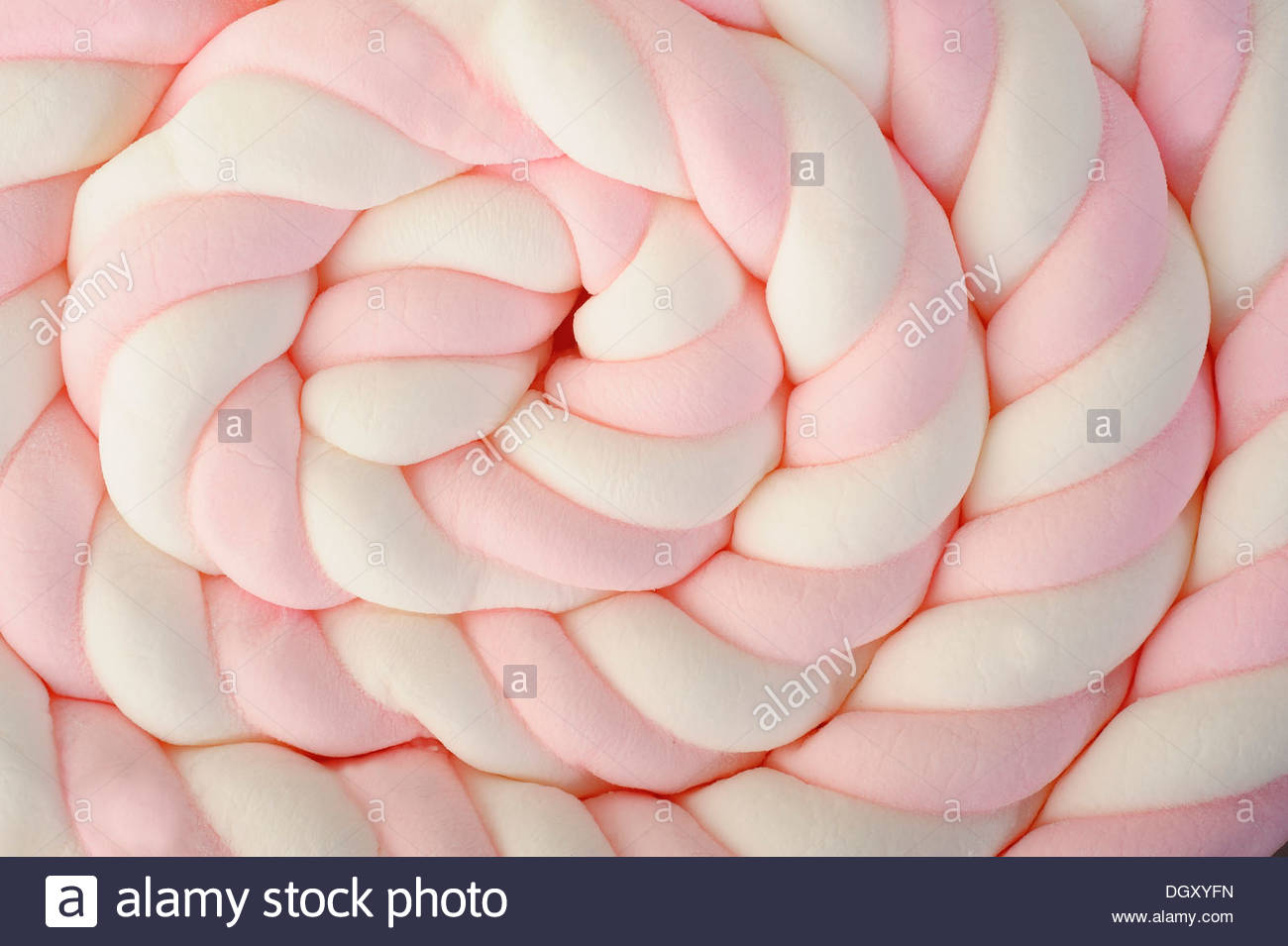 Pink And White Marshmallow Background Stock Photo