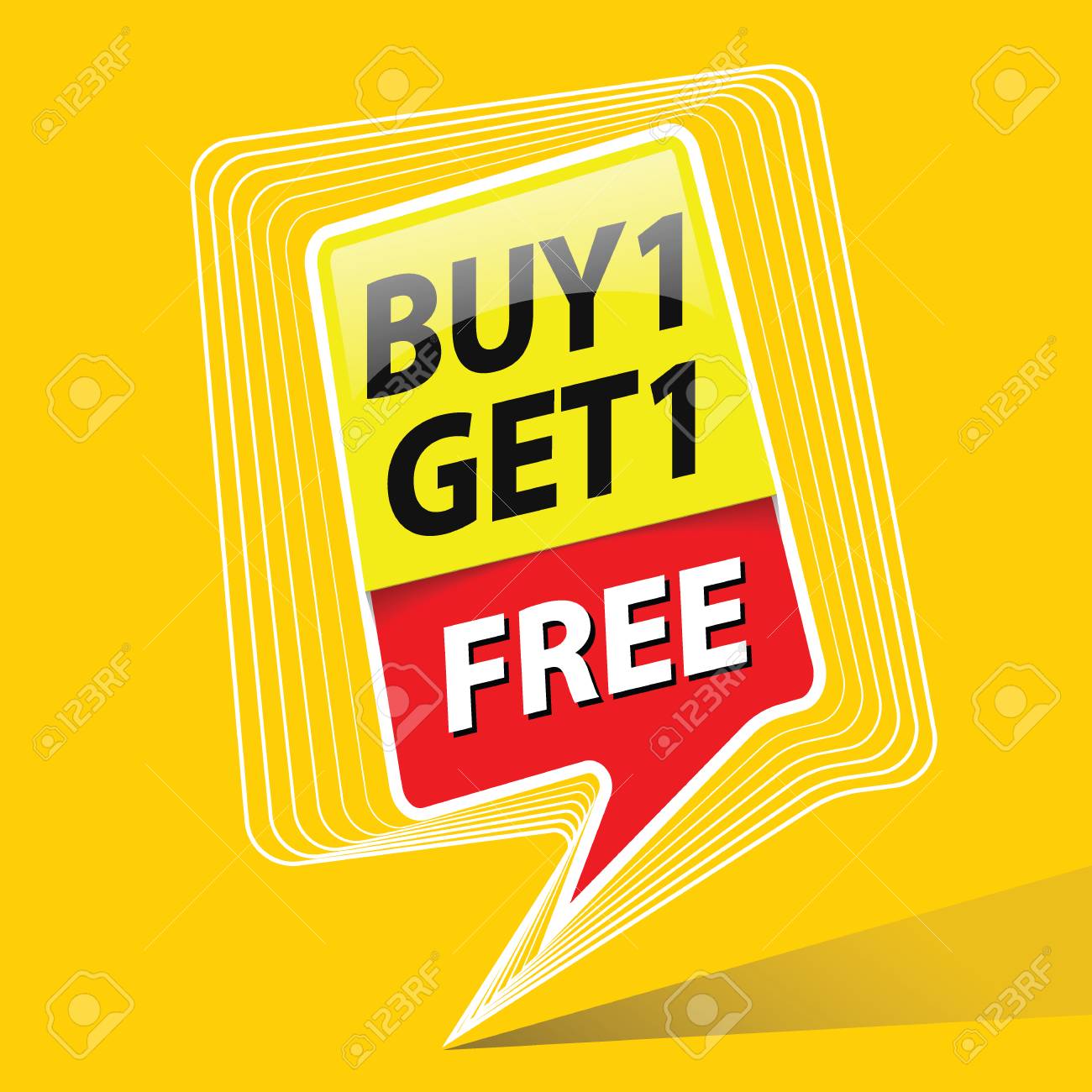 🔥 Free download Buy One Get Free Sale Promo Sales Poster Commercial
