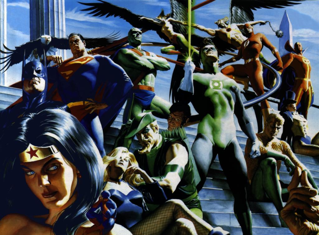 Alex Ross Justice League Wallpaper