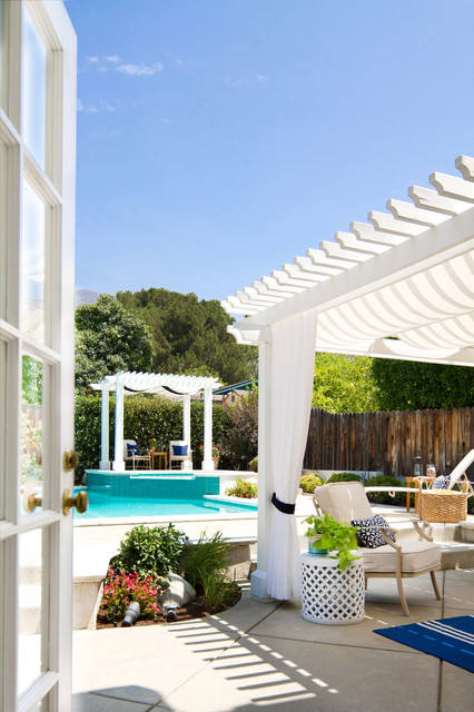 Sierra Madre Summer Patio   Beach Style   Patio   los angeles   by