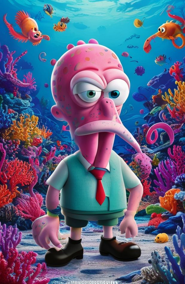 Squidward Wallpaper