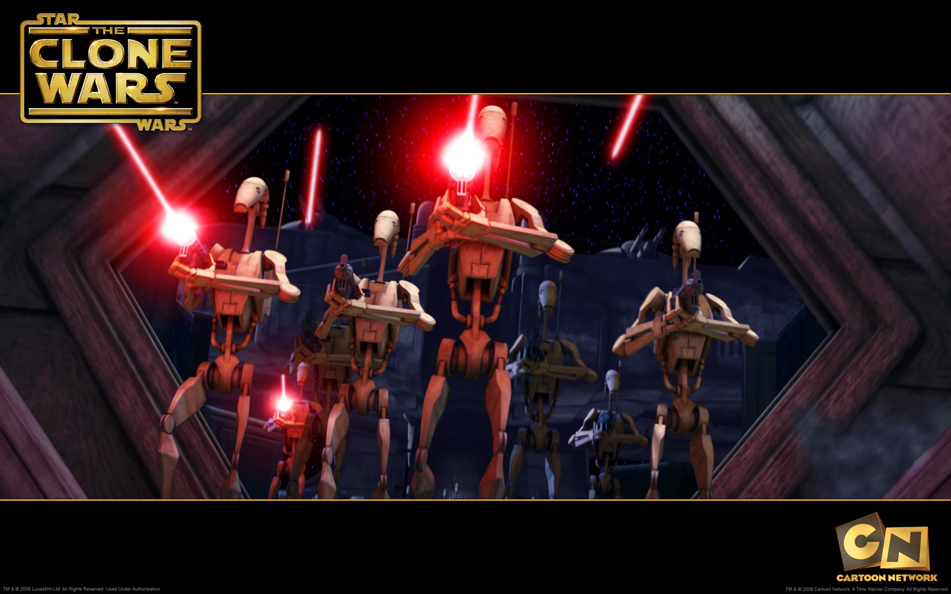 Star Wars Wallpaper Droids Battle Desktop Droid Click Clone