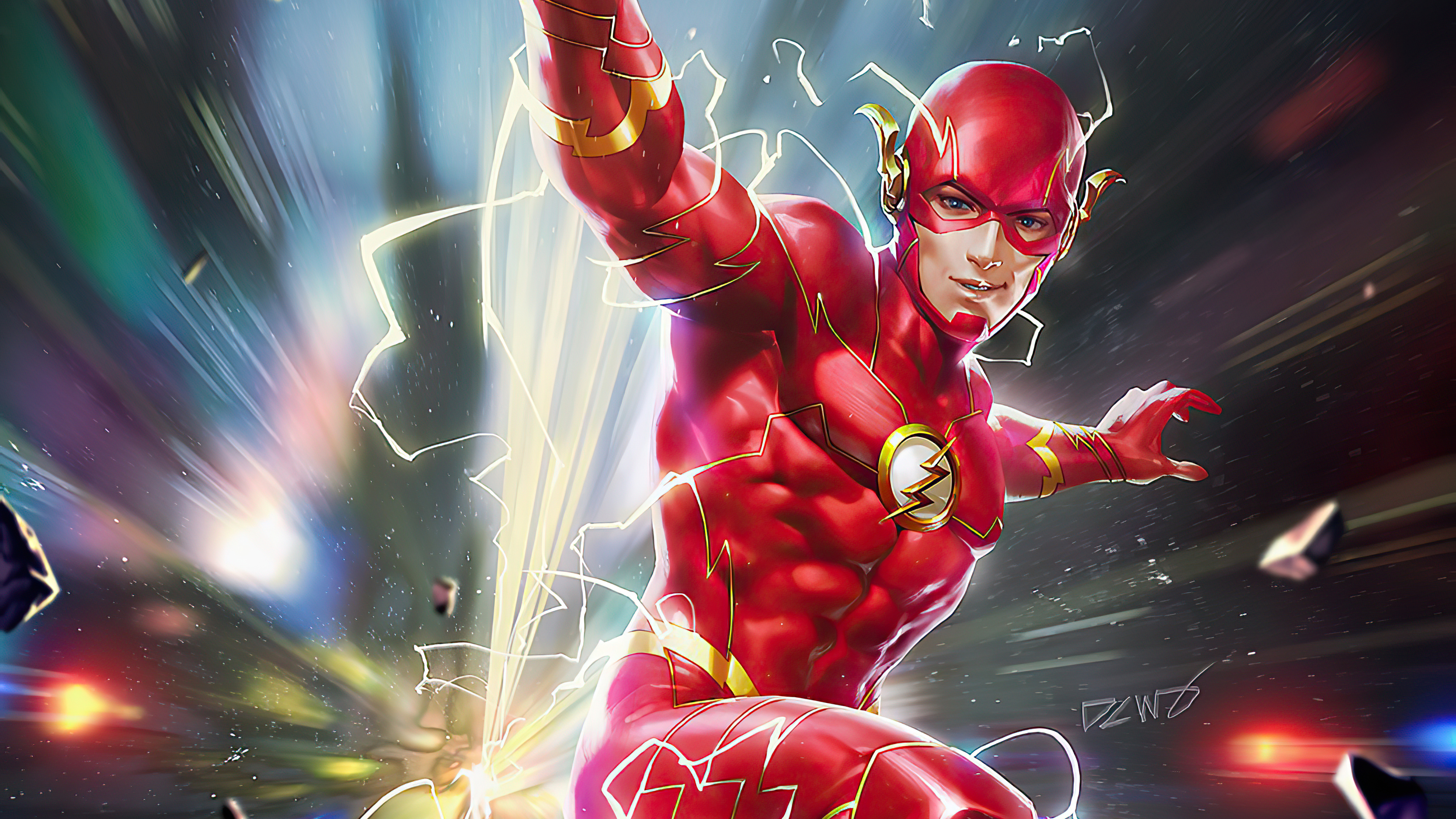 Flash Hero Wallpaper HD Superheroes 4k Image