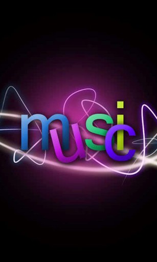 Related Pictures Neon Music Background