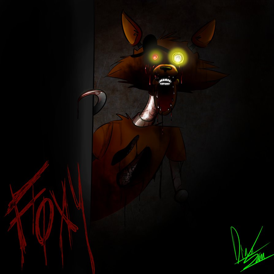 Foxy Fnaf By Dinosam