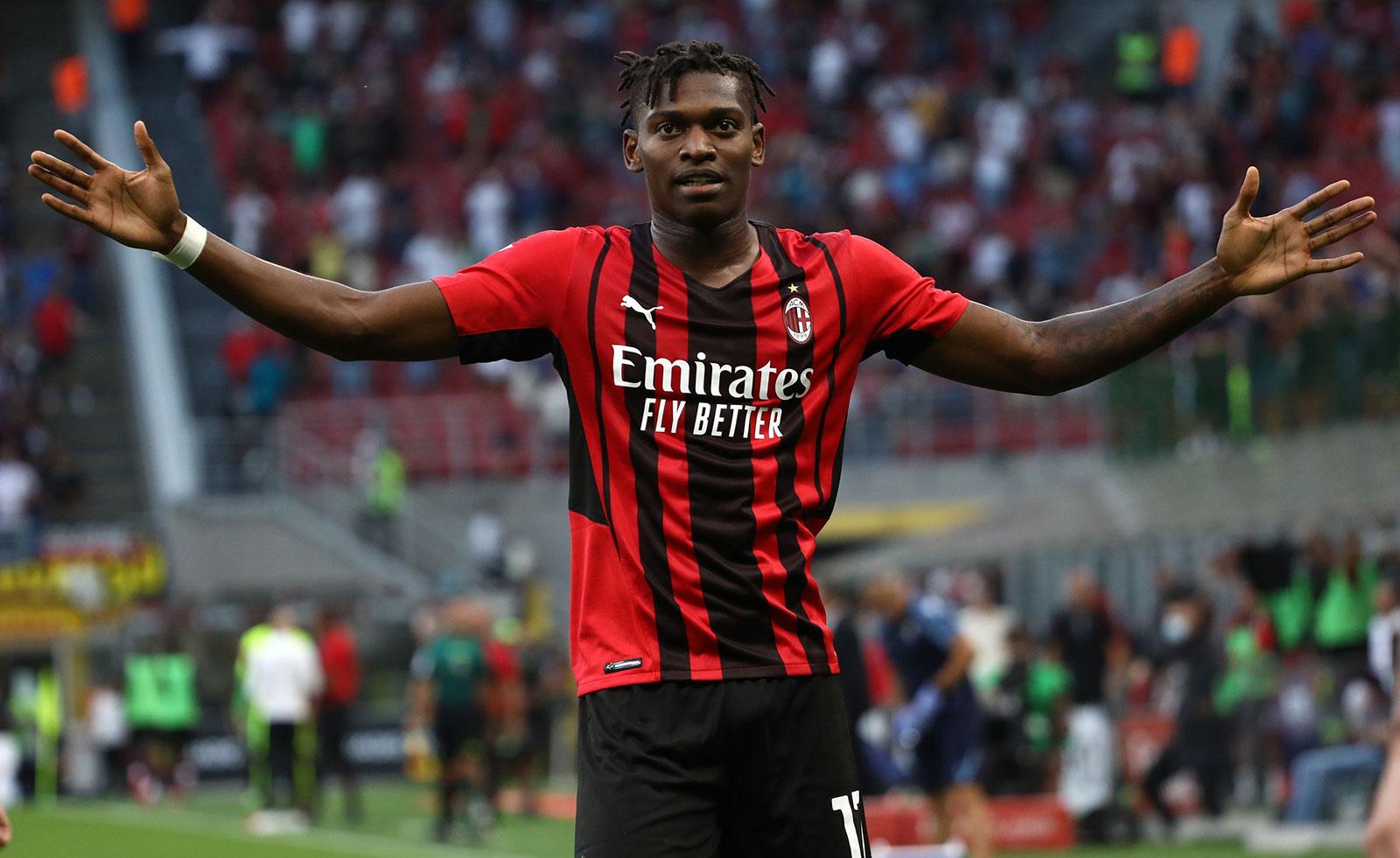 Rafael Le O Celebrating During Milan Lazio At Stadio San Siro On