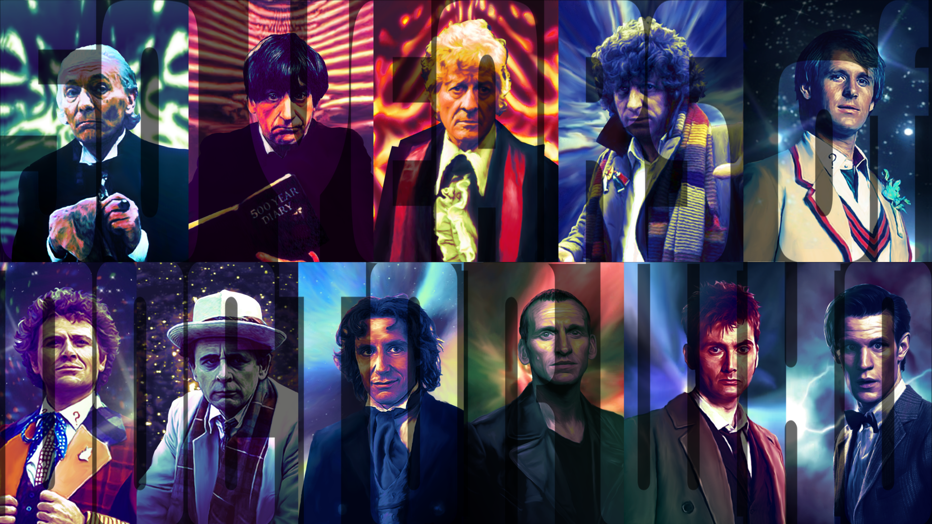 Doctor Who Wallpaper V2 By Elmic Toboo
