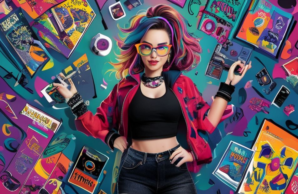 Geek Girl Wallpaper