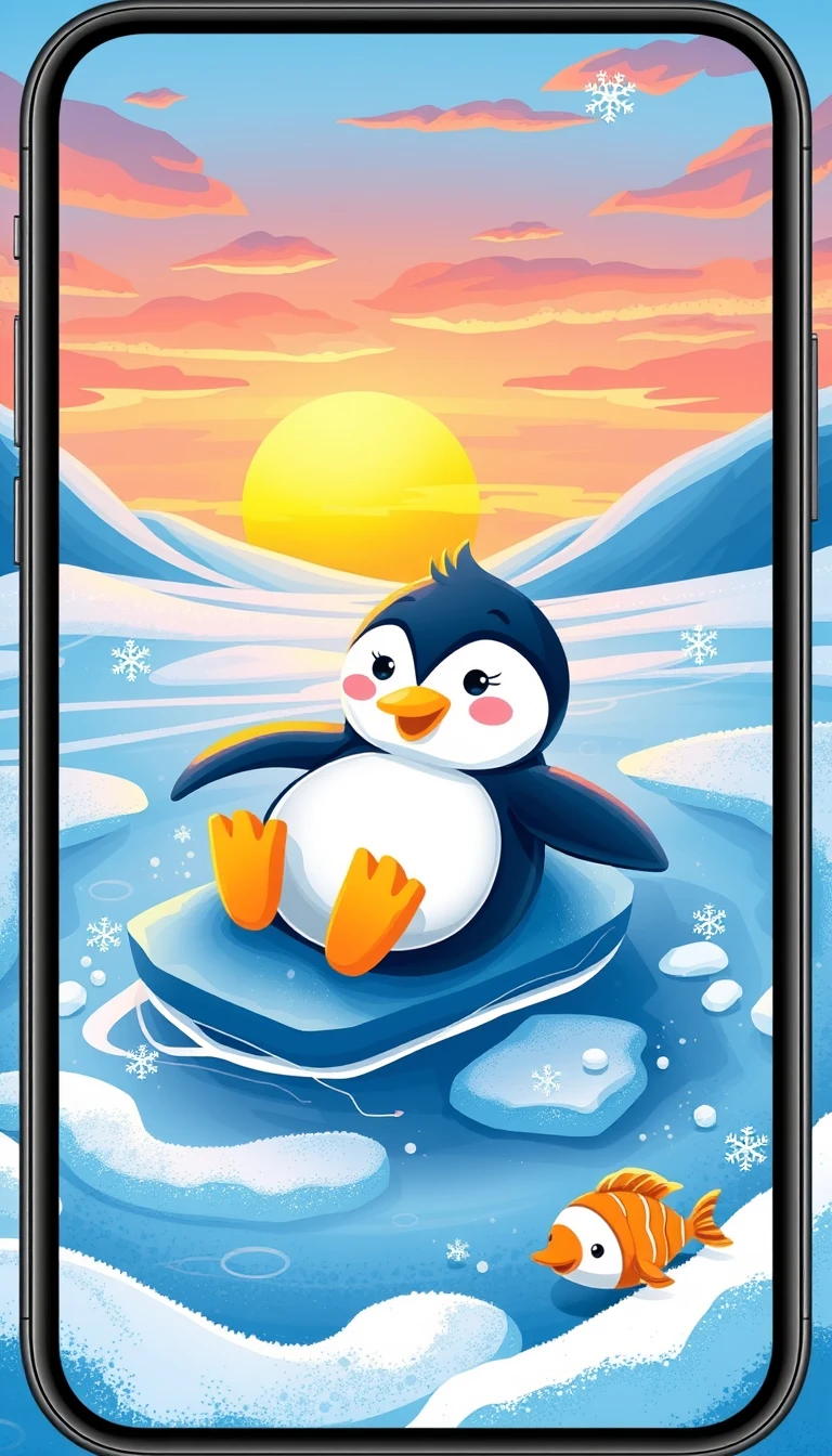 Penguin Phone Wallpaper