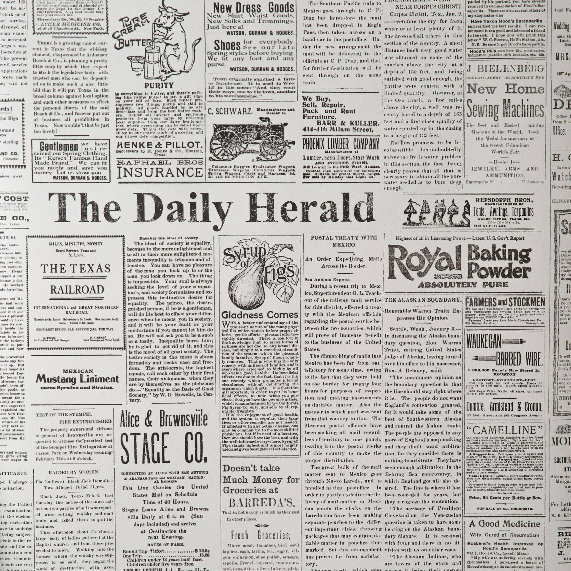 Newspaper Aesthetic Wallpaper
