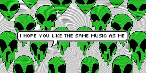 grunge alien tumblr background