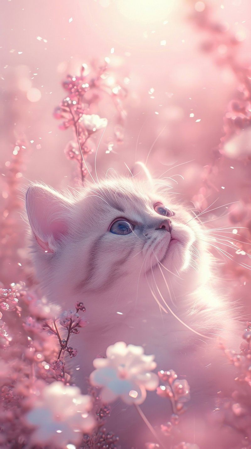 Phone Cat Wallpaper