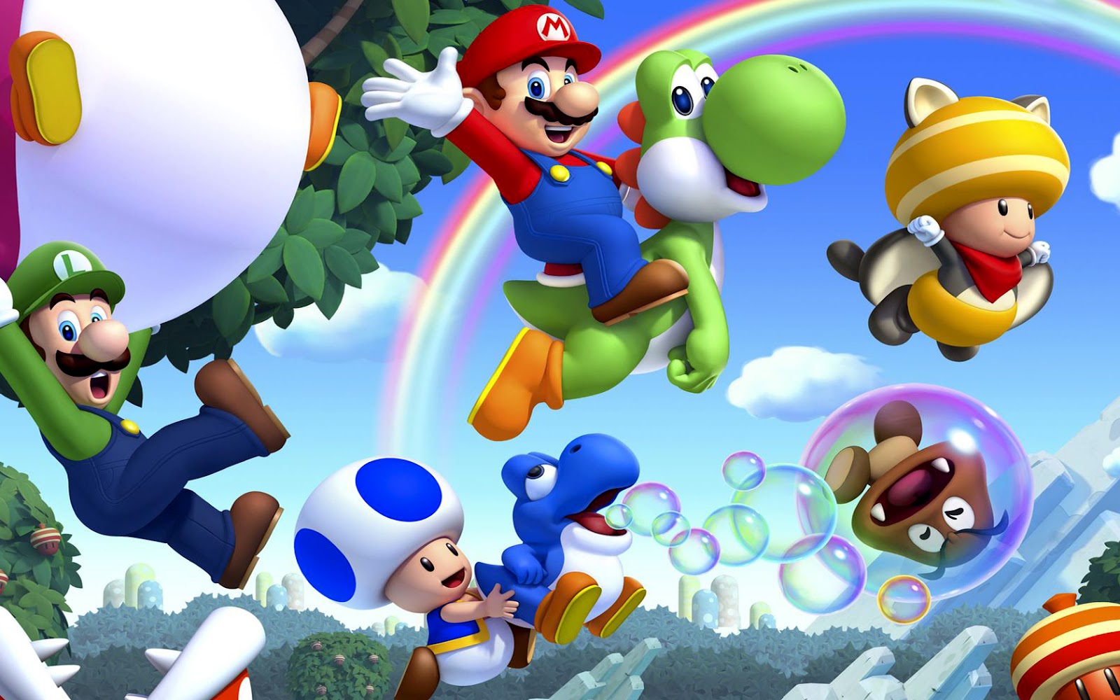 Super Mario Bros Wii U Wallpaper Gamebud