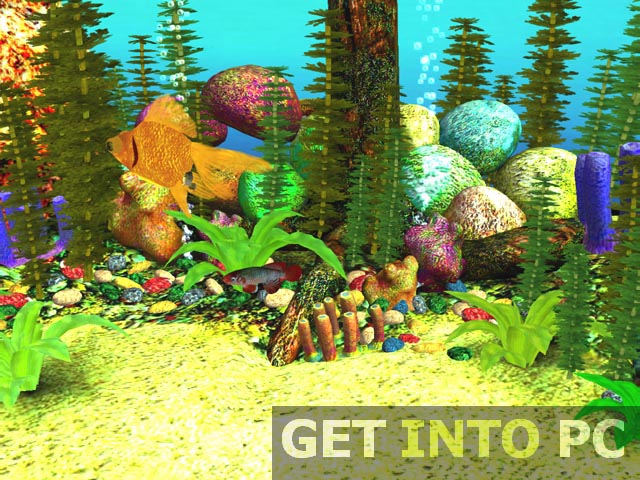 Free 3D Aquarium Screensaver Download