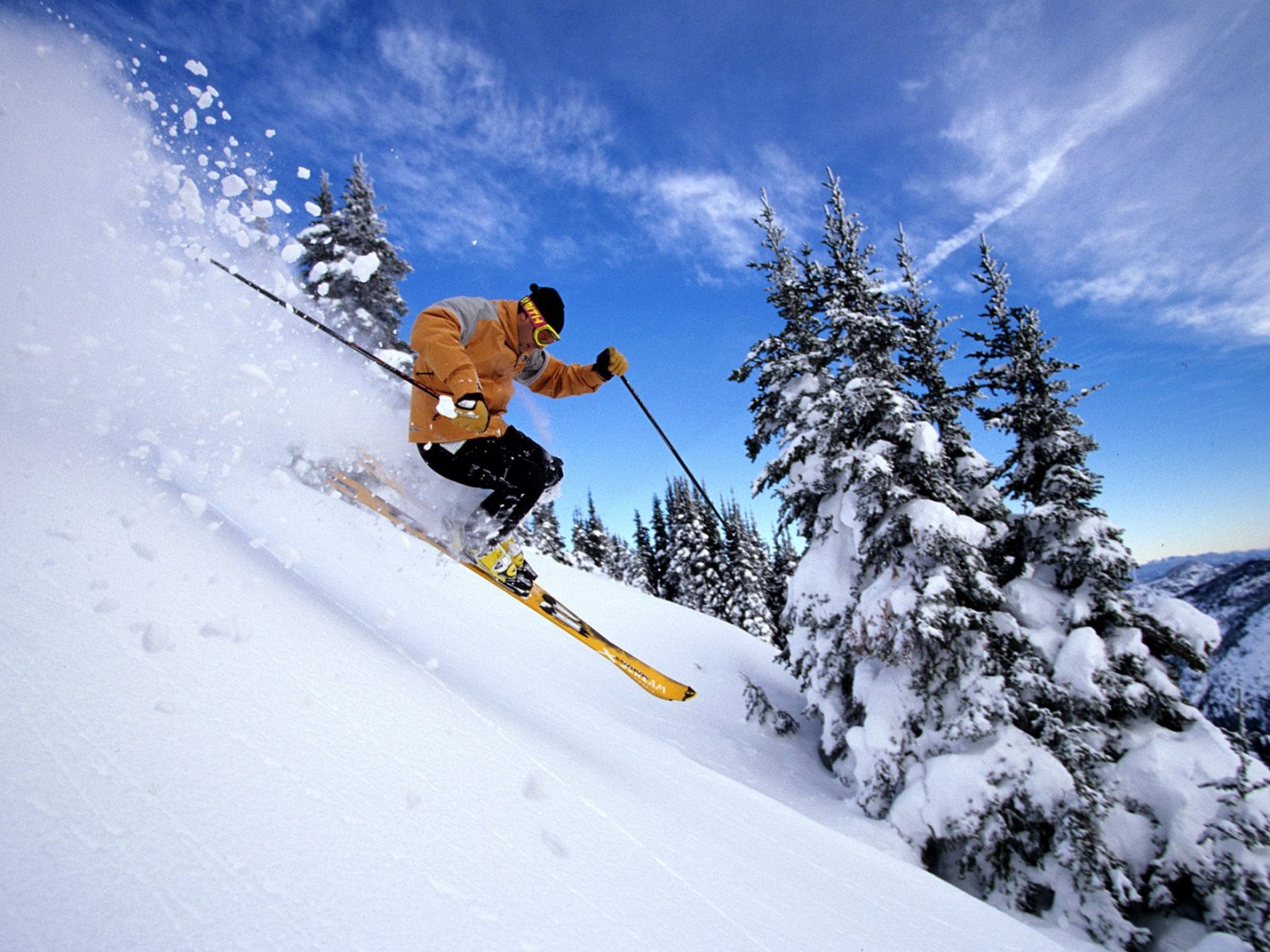 Extreme Skiing Wallpaper