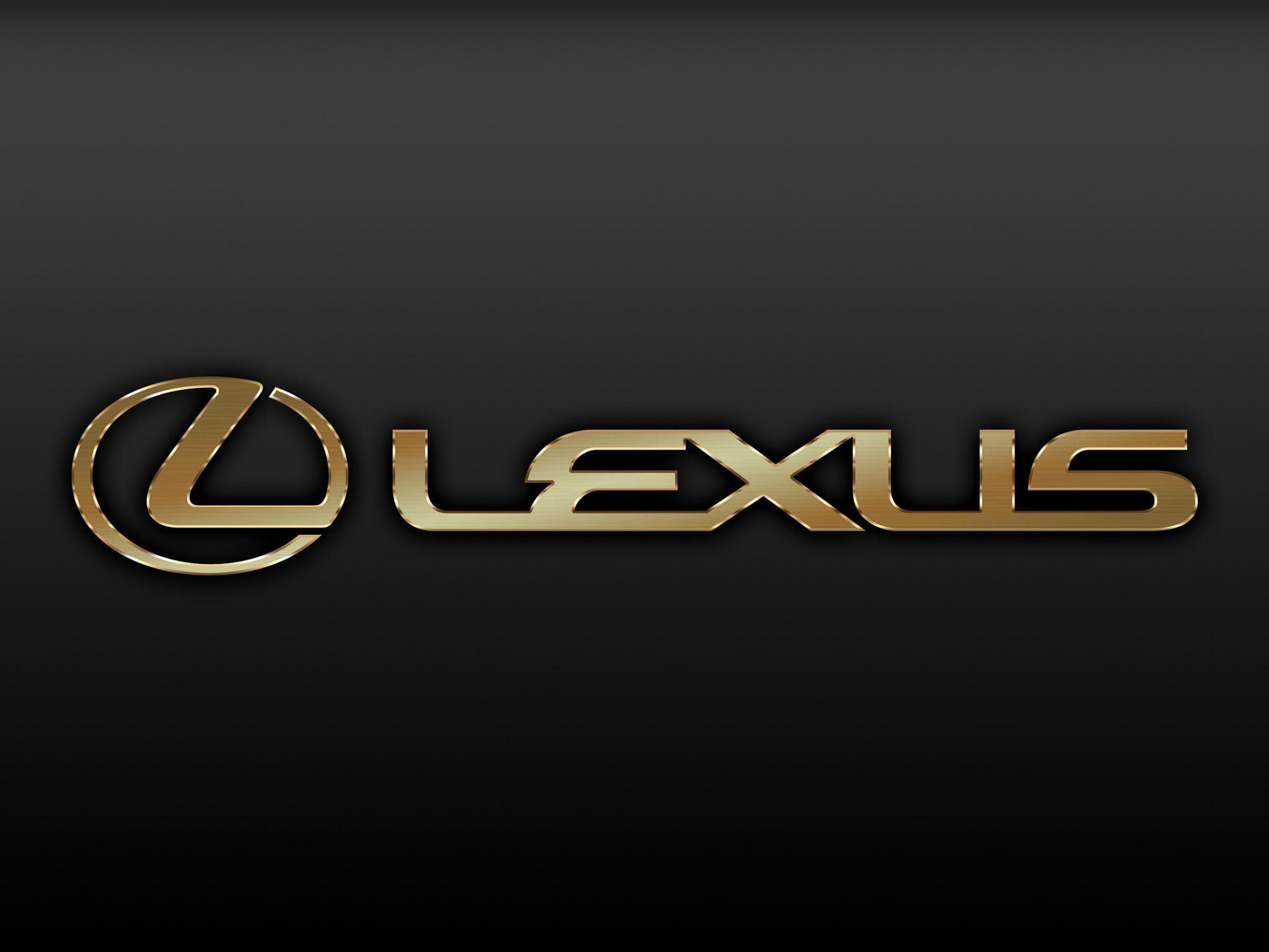 Gold Lexus Logo Wallpaper