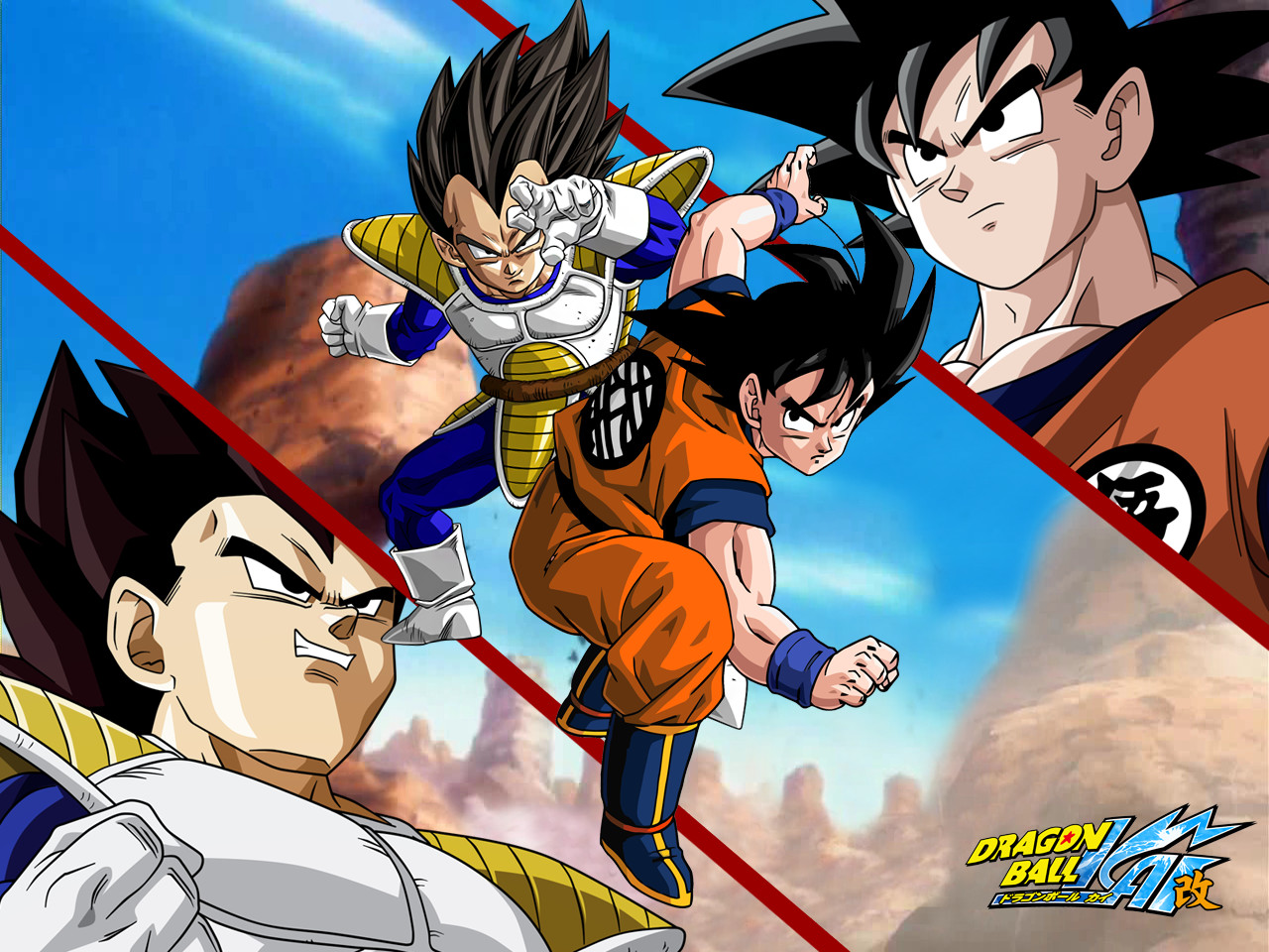 Goku Vs Vegeta Wallpaper