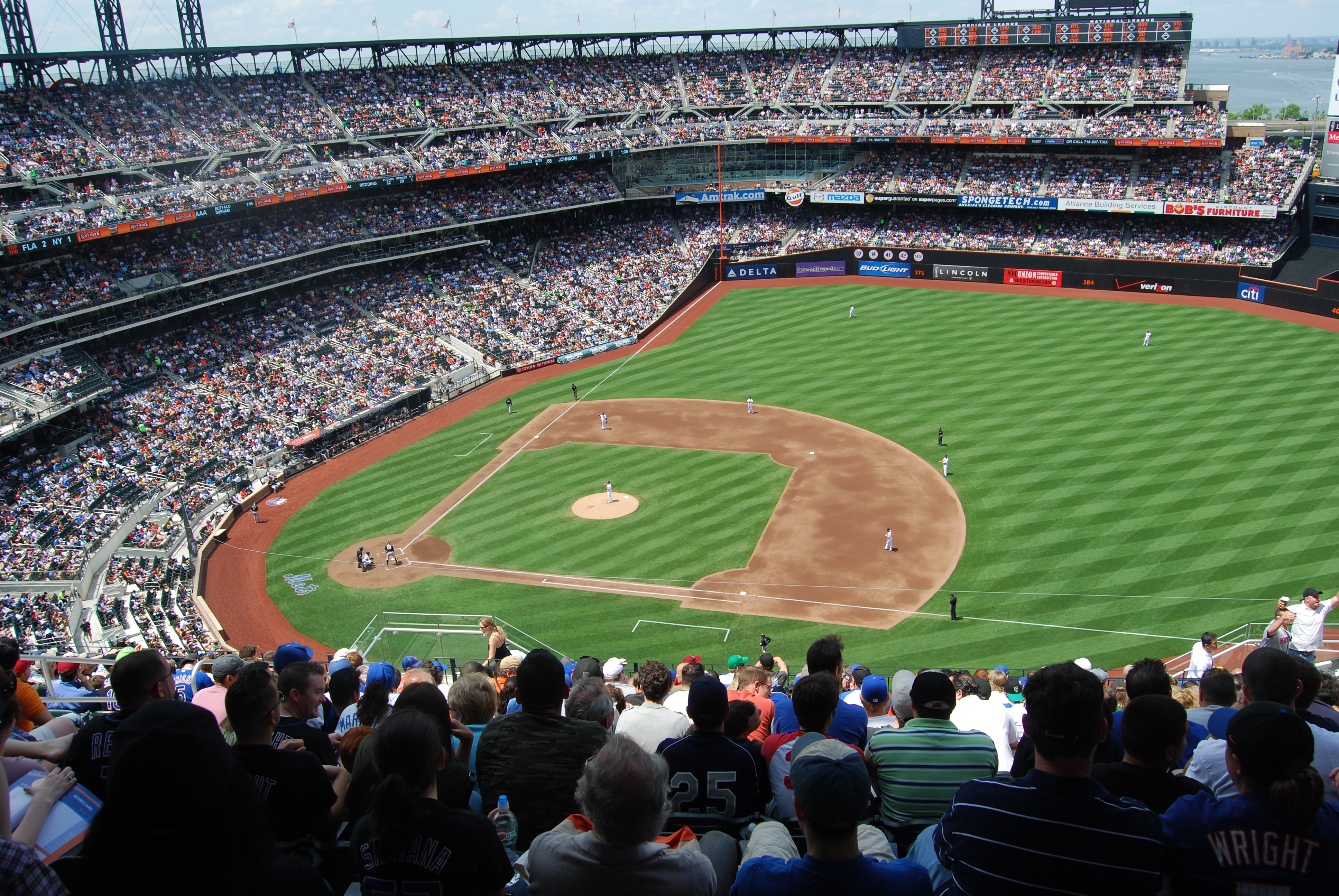 Citi Field Baseball Fans Mets Newyork Sports Stadium HD Wallpaper
