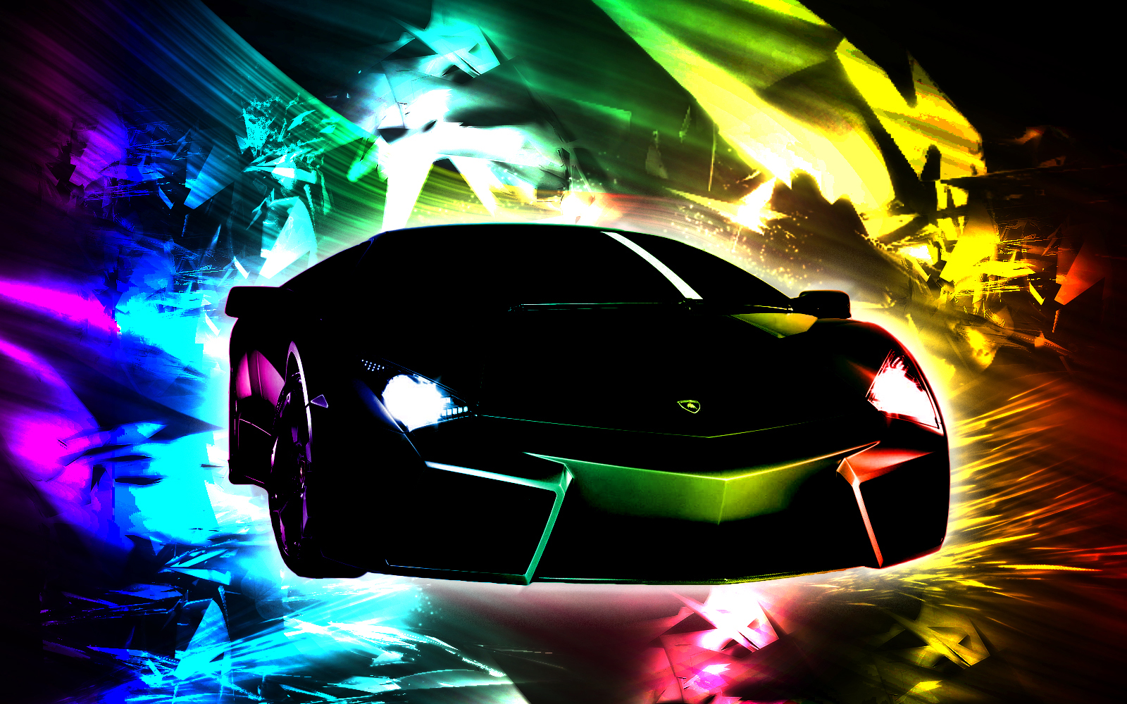 Rainbow Cool Lamborghini Wallpaper Sports Car