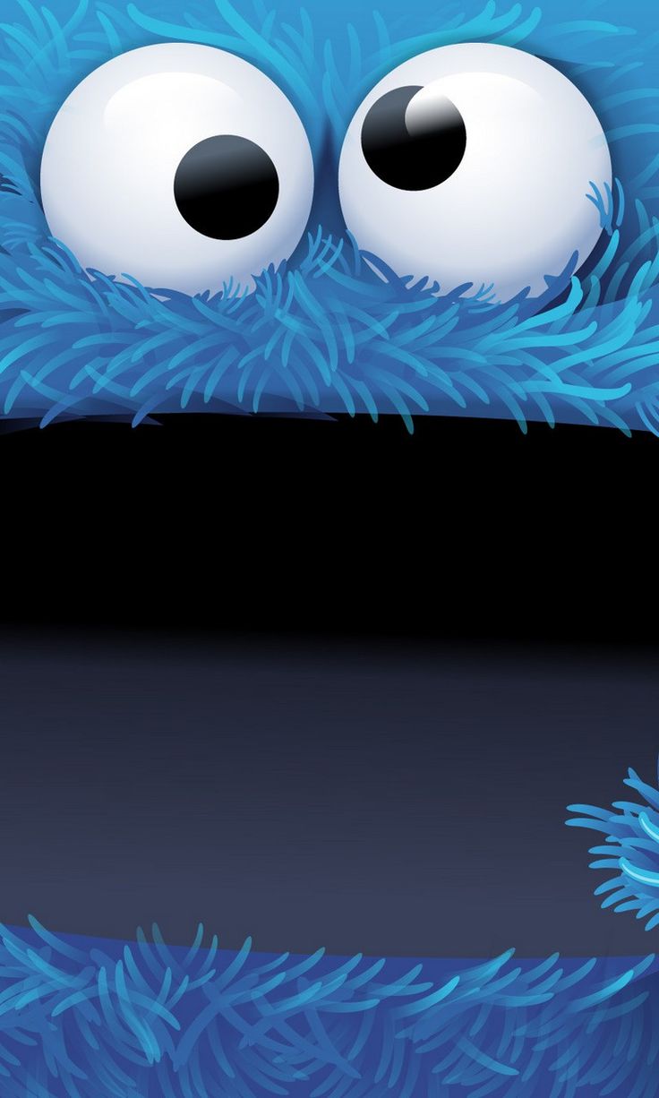 Cute Cookie Monster Wallpaper Monsters Bigface Cartoon