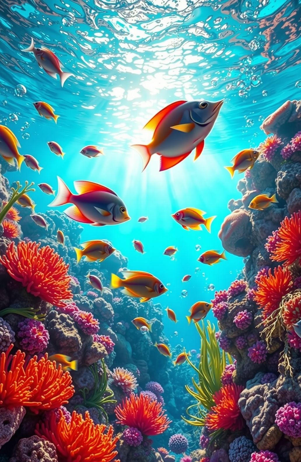 3d Live Aquarium Wallpaper