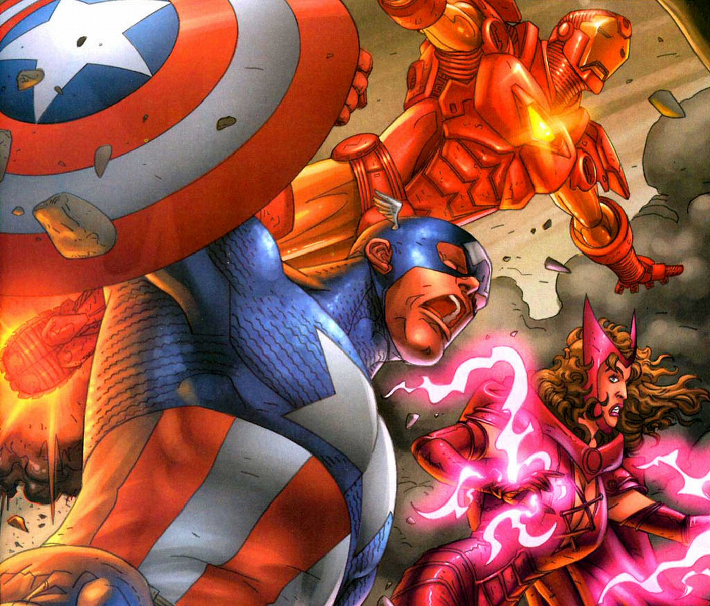 Avengers Marvel Ics Desktop Wallpaper