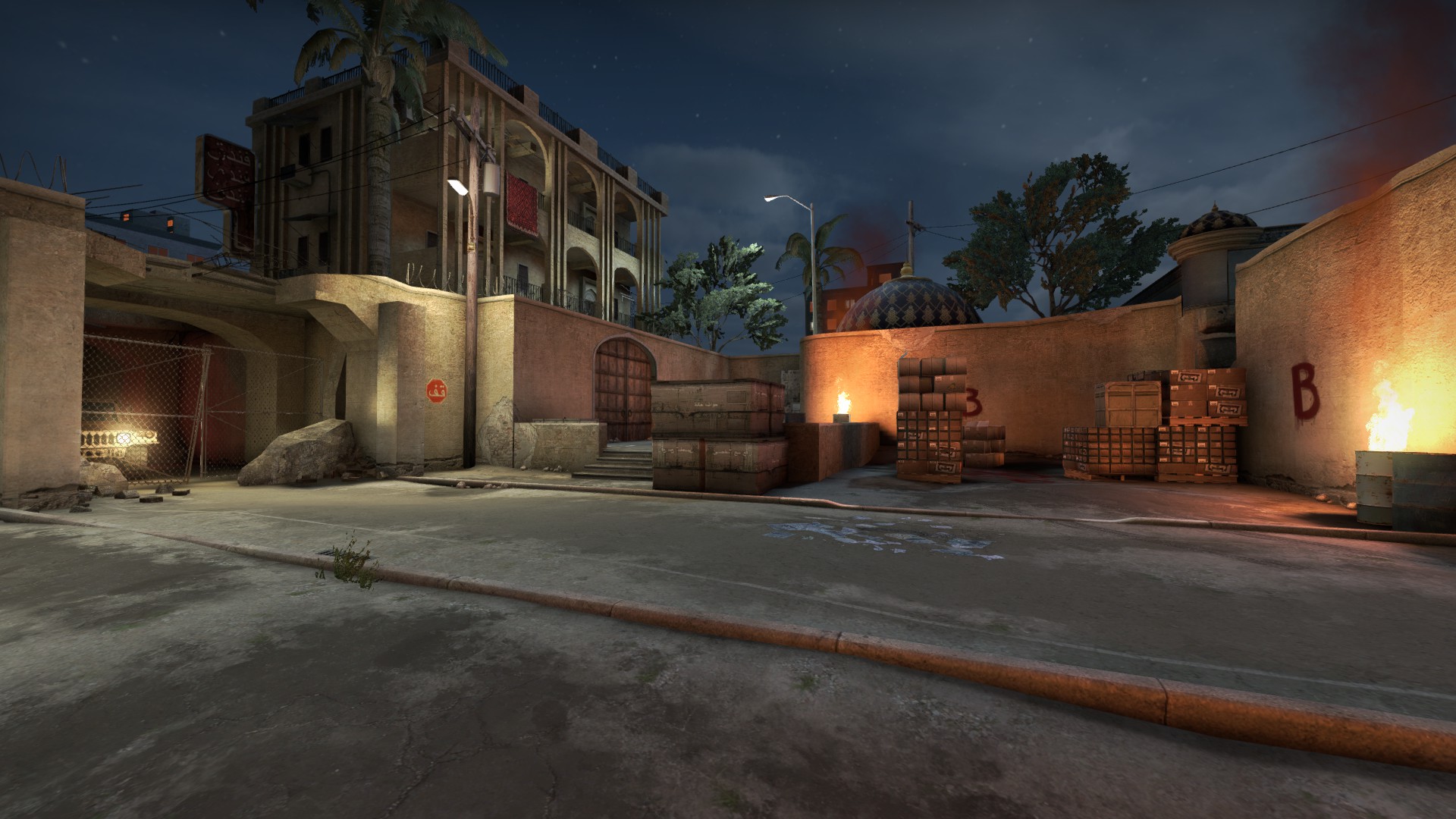 Map Dust Night Counter Strike Go Files Iyo Screenshot
