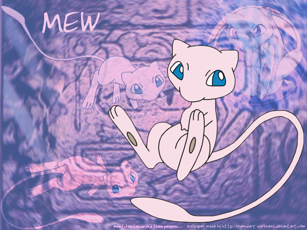 Pokemon Mew Wallpaper By Legendary