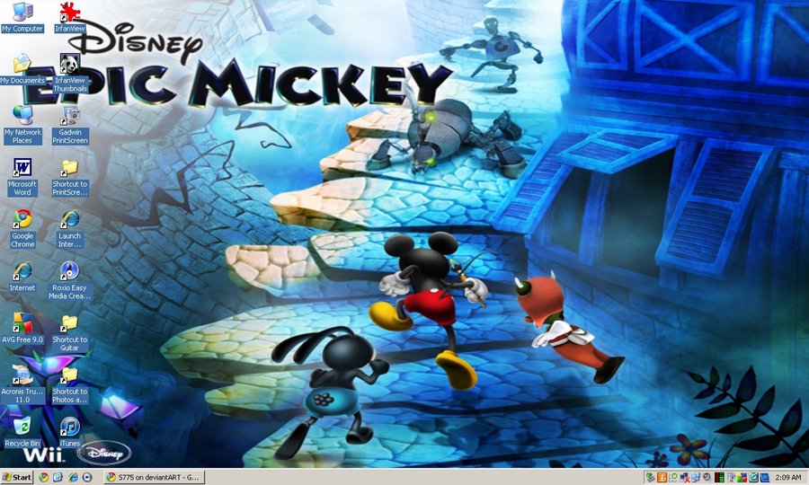 Epic Mickey Pc Wallpaper D By S775