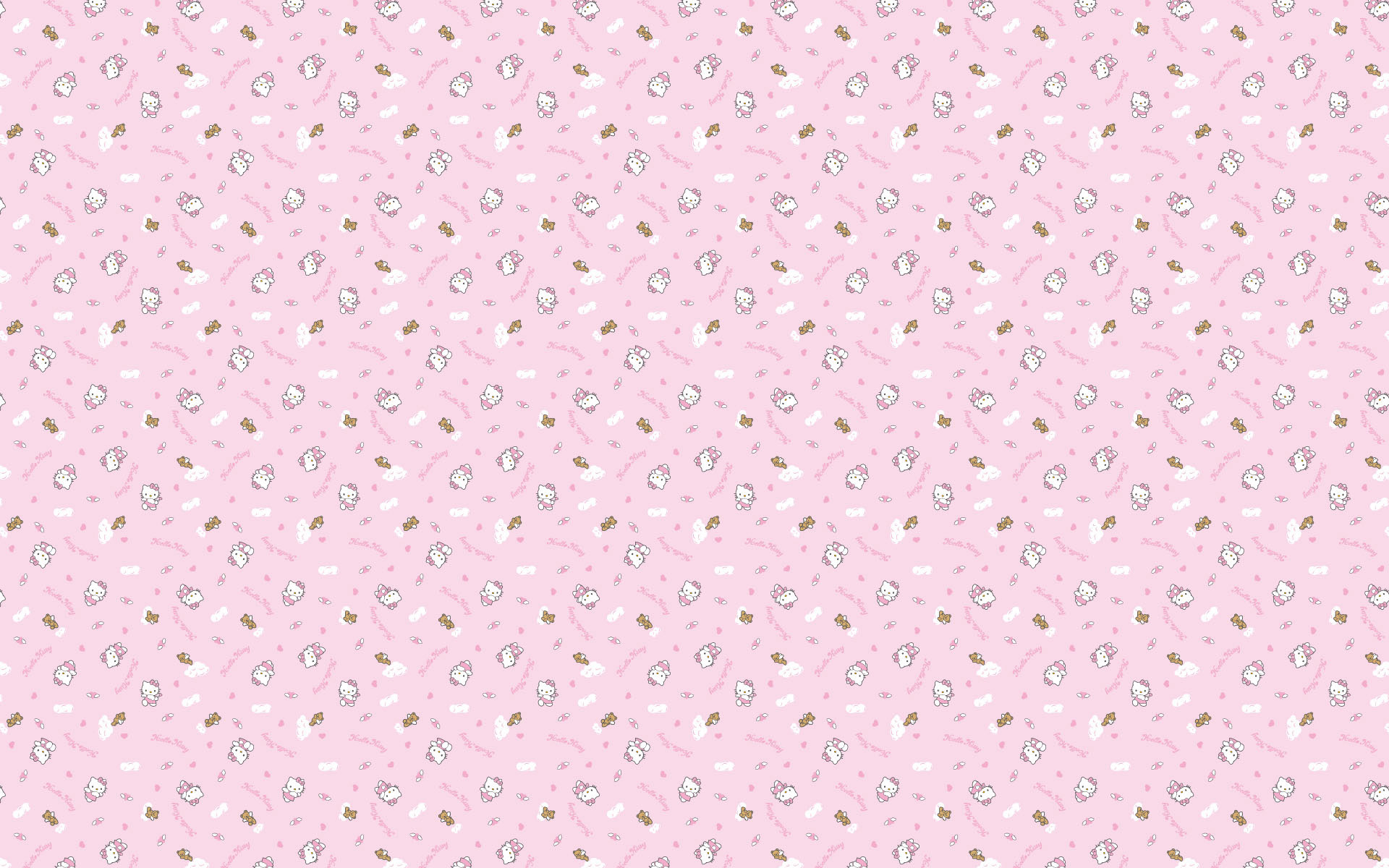 Tags Pink Background Hello Kitty Wallpaper