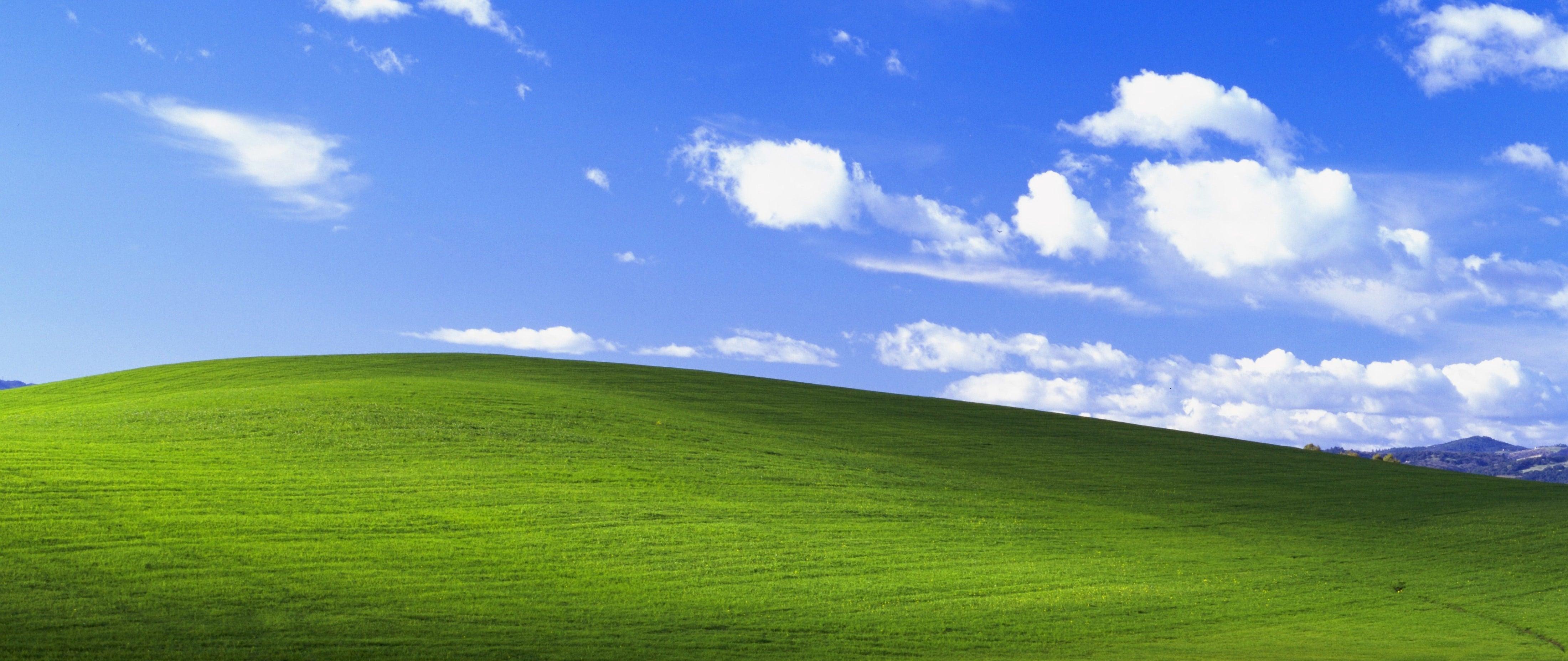Ultrawide Bliss Windows Xp HD Wallpaper