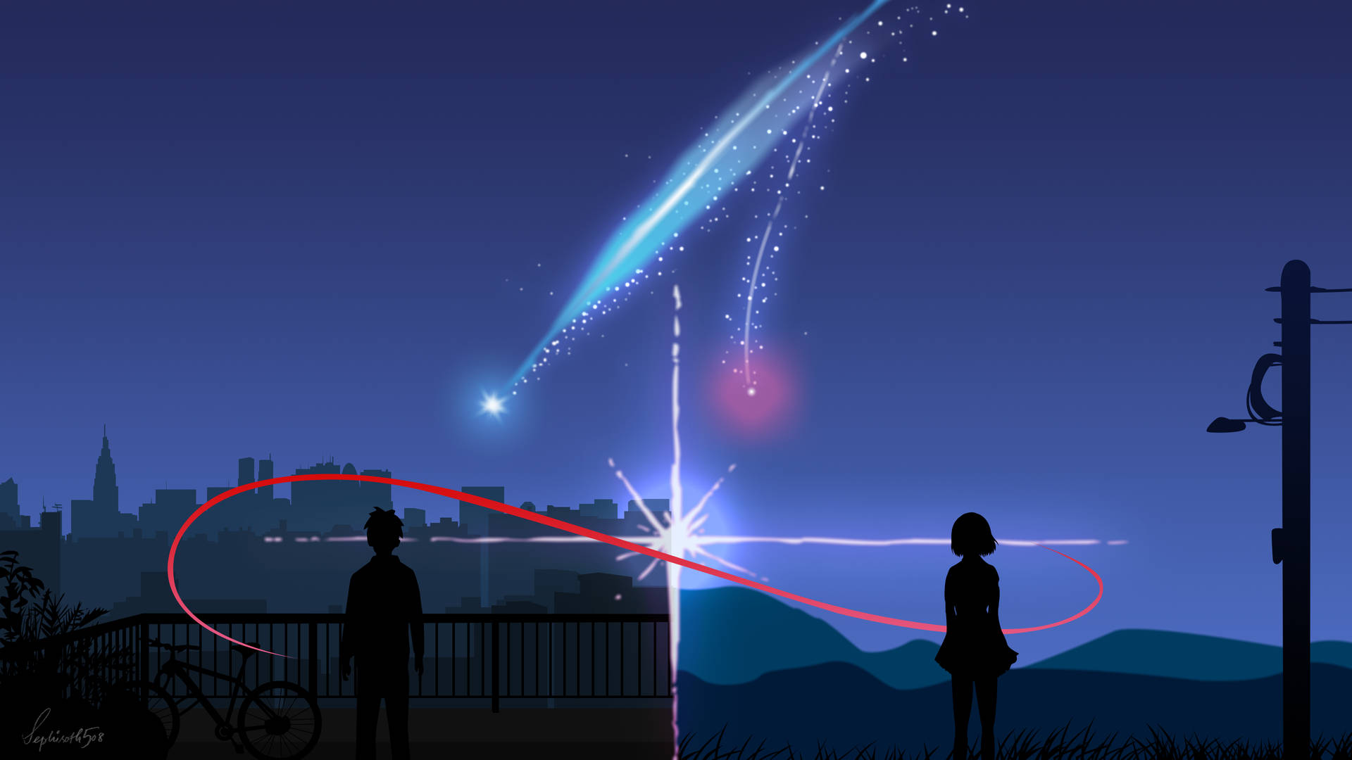 Top Your Name Anime Wallpaper Full HD 4k To Use