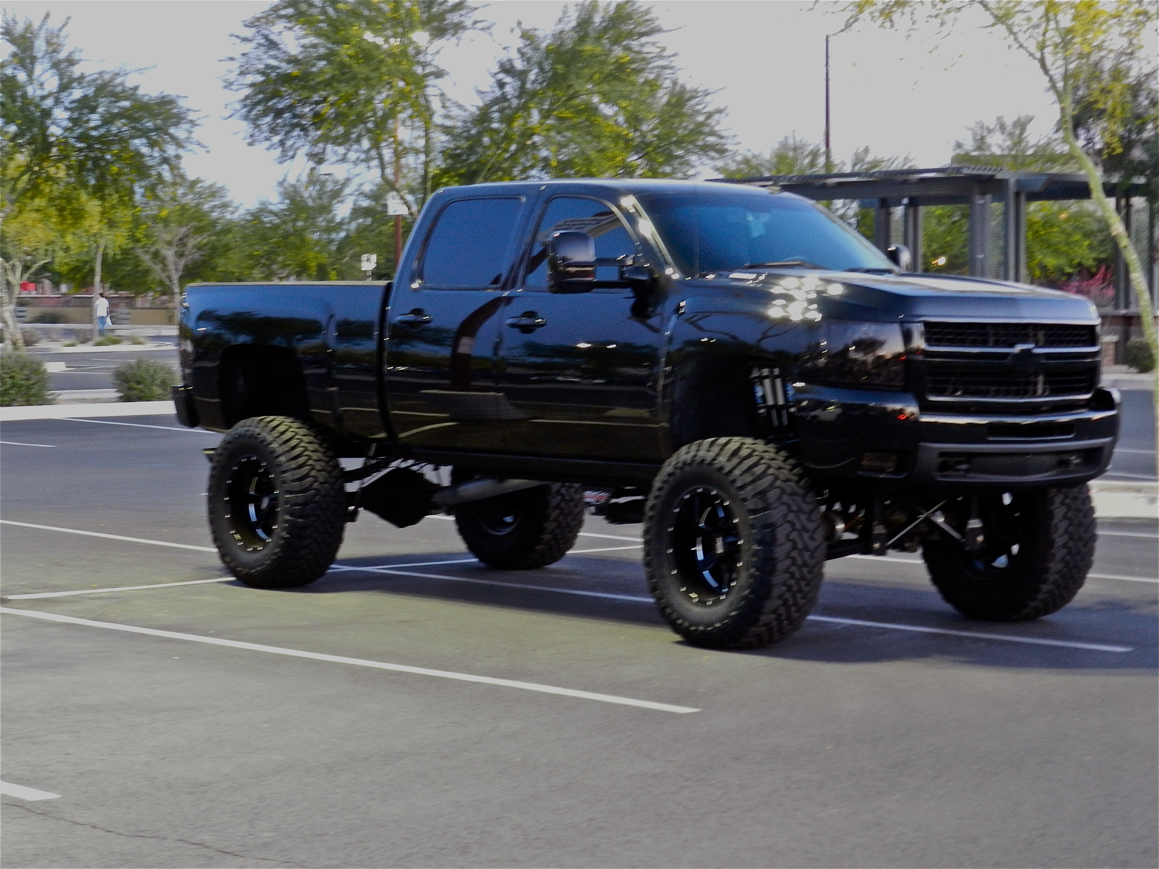 Lifted Chevy Trucks With Stacks
