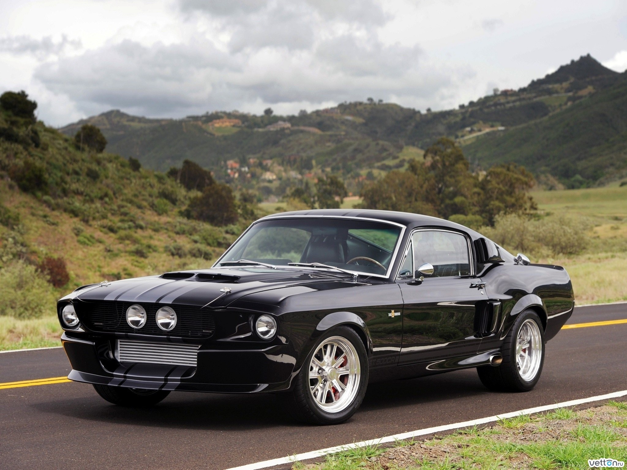 Download wallpaper 1280x2120 on road 1969 ford mustang boss 429 black  muscle car iphone 6 plus 1280x2120 hd background 9819