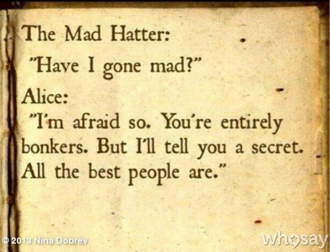 Alice In Wonderland The Mad Hatter Funny