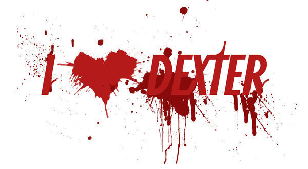Dexter Blood Splatter Wallpaper Heart By