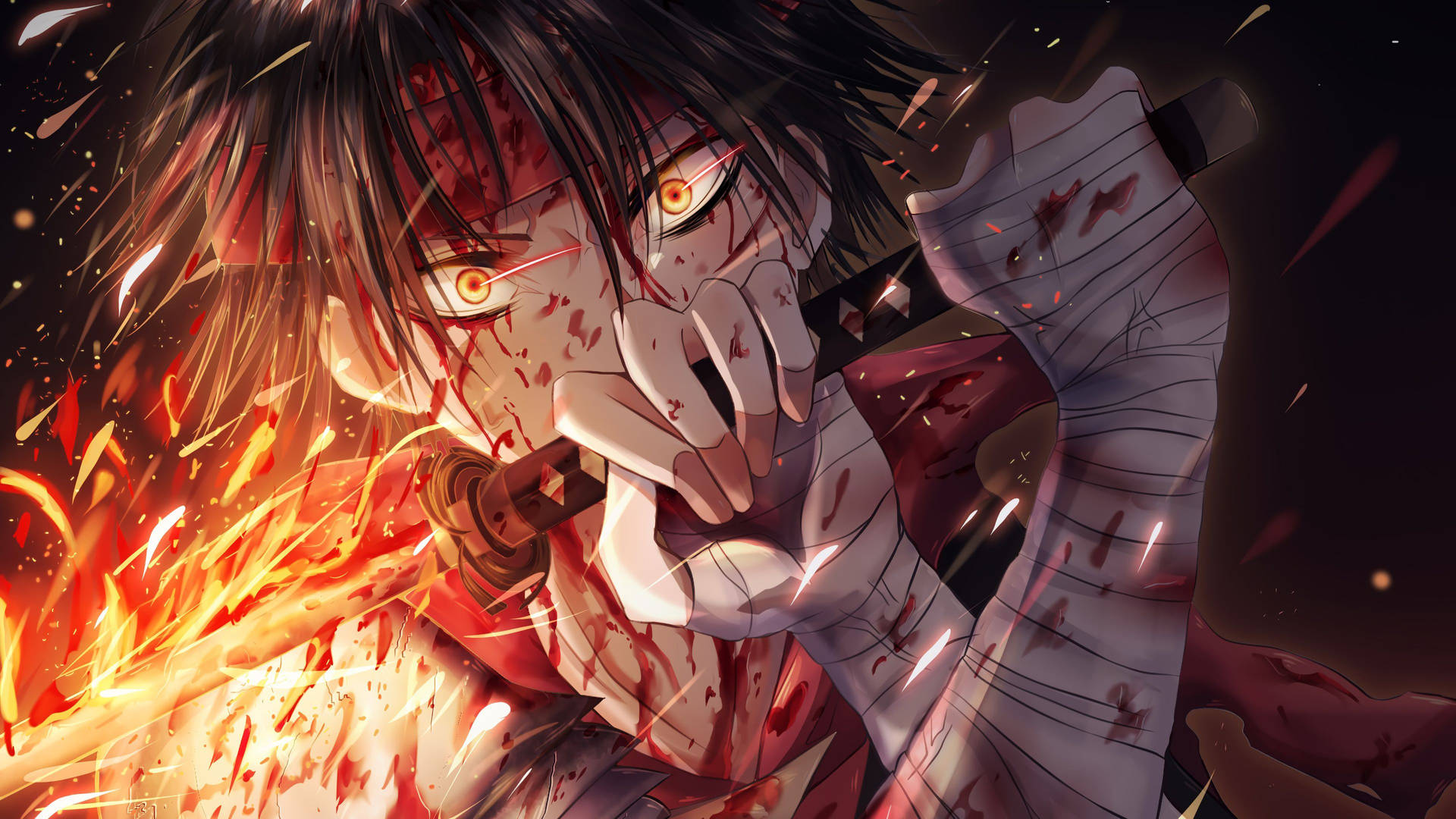 Crazy Anime Boy Wallpaper