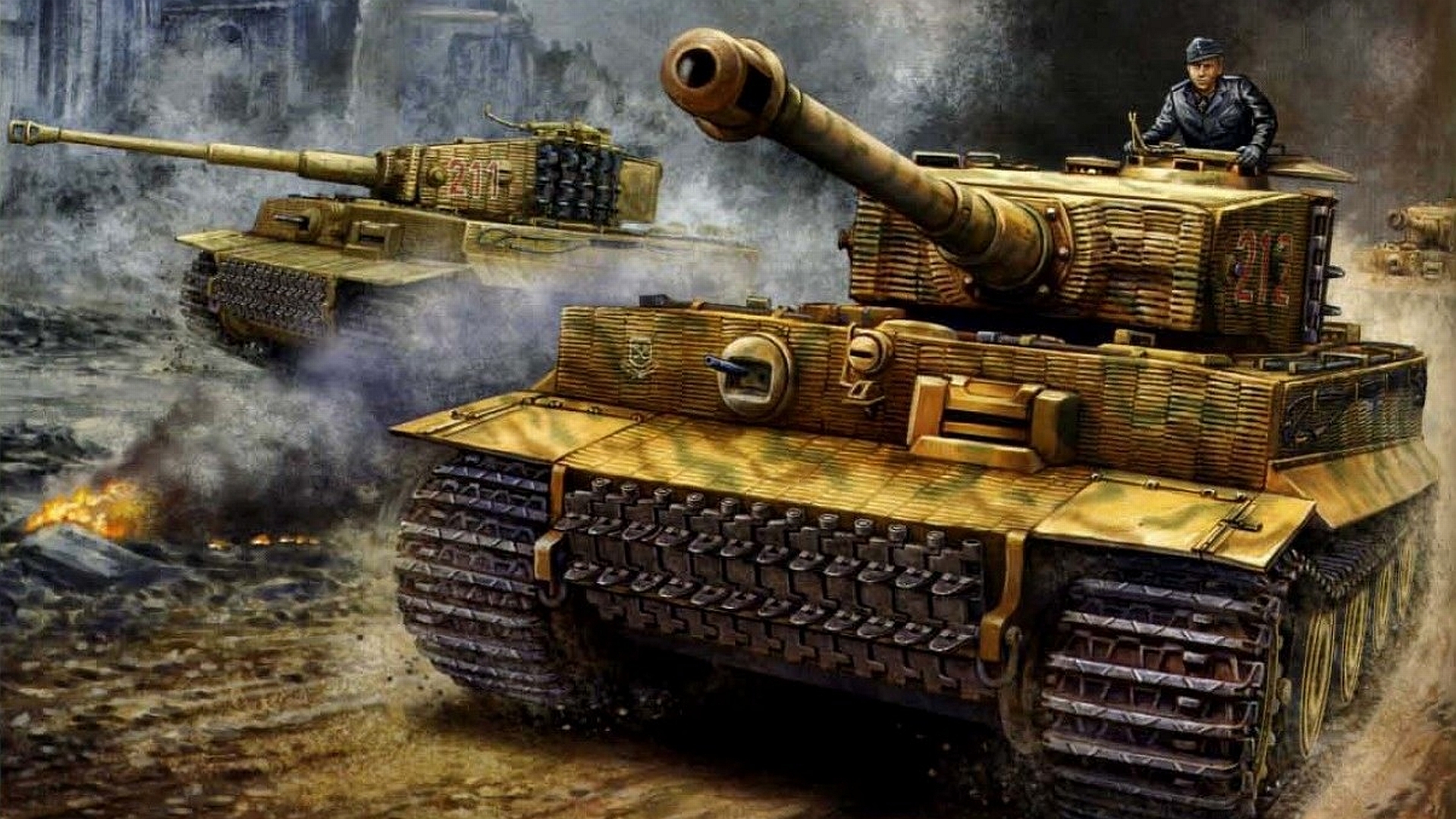 Pin Tiger Tank Wallpaper At