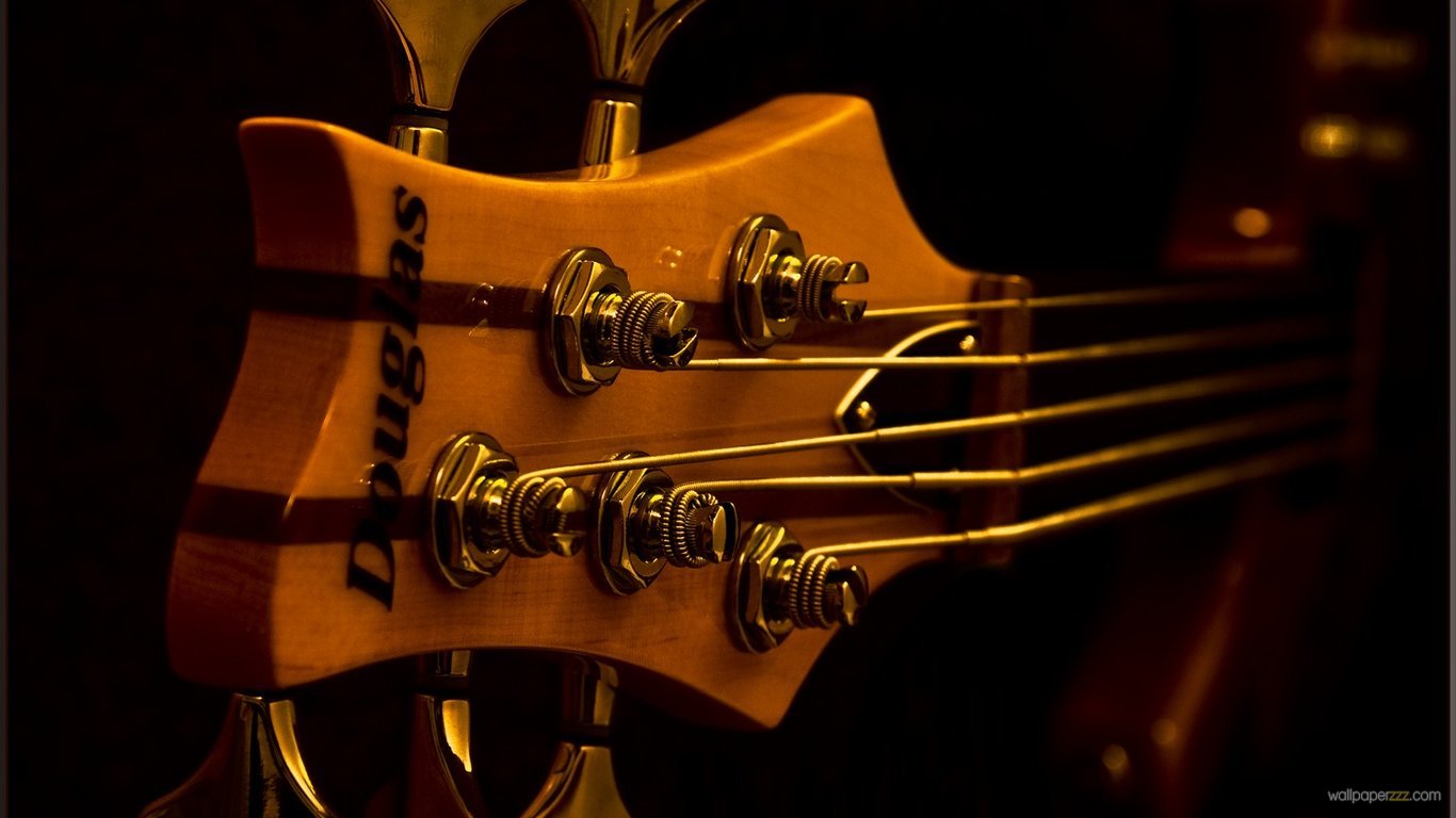 Douglas Bass Guitar HD Wallpaper