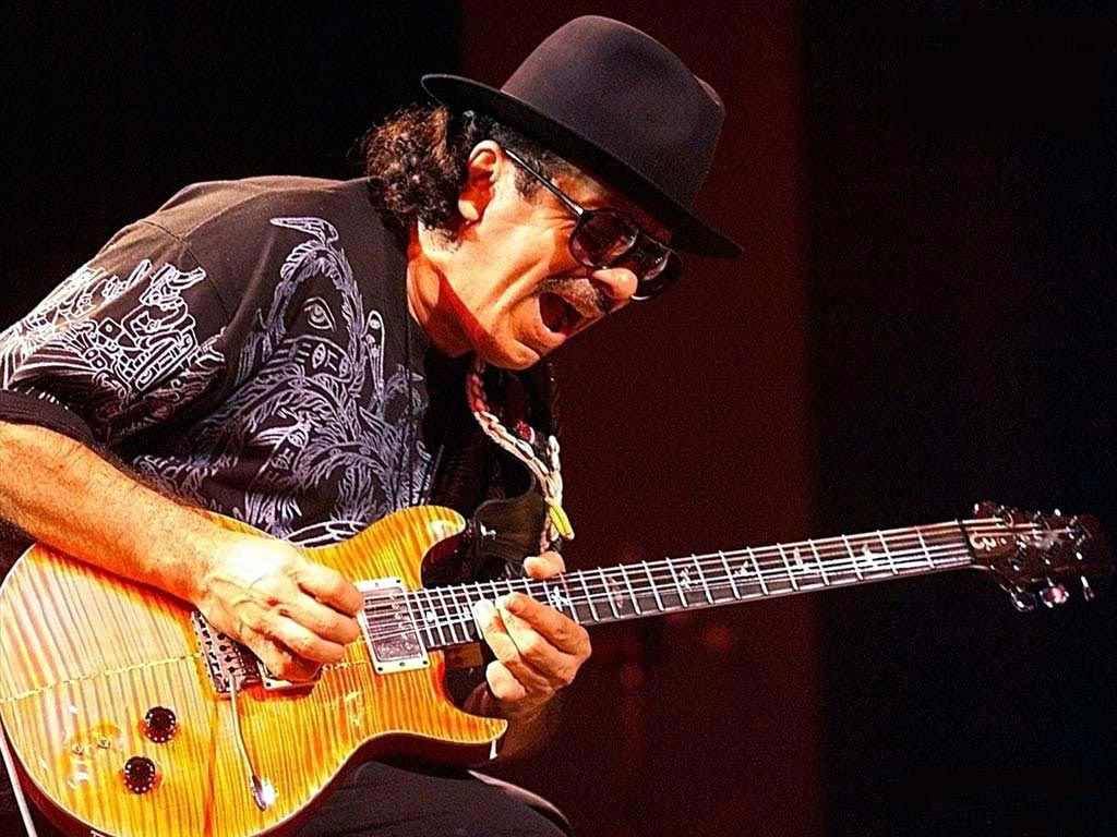 Carlos Santana Prs Guitar Wallpaper