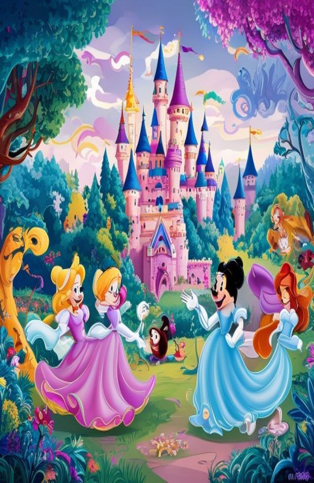 Disney Dual Monitor Wallpaper