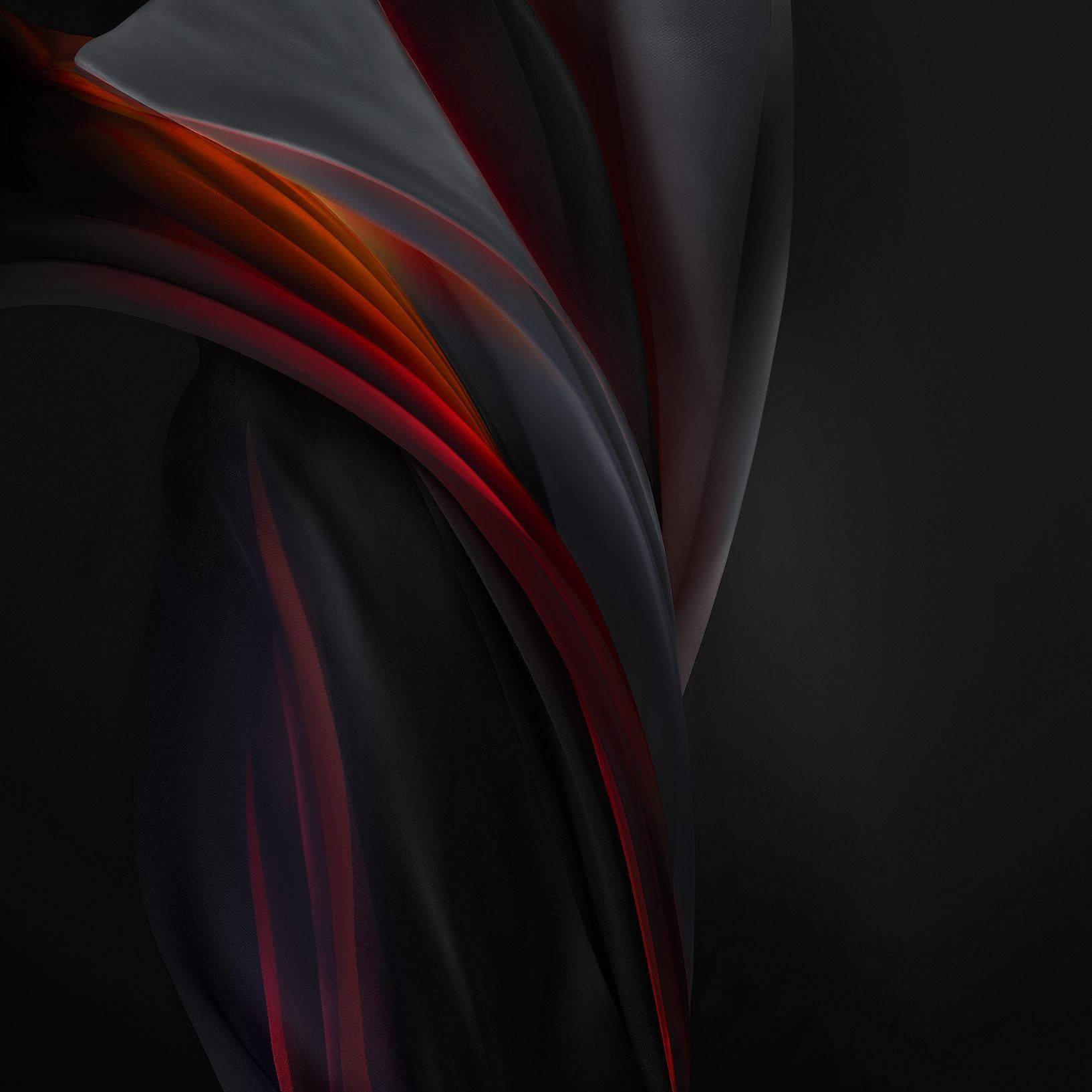 Ios Red And Black Wallpaper