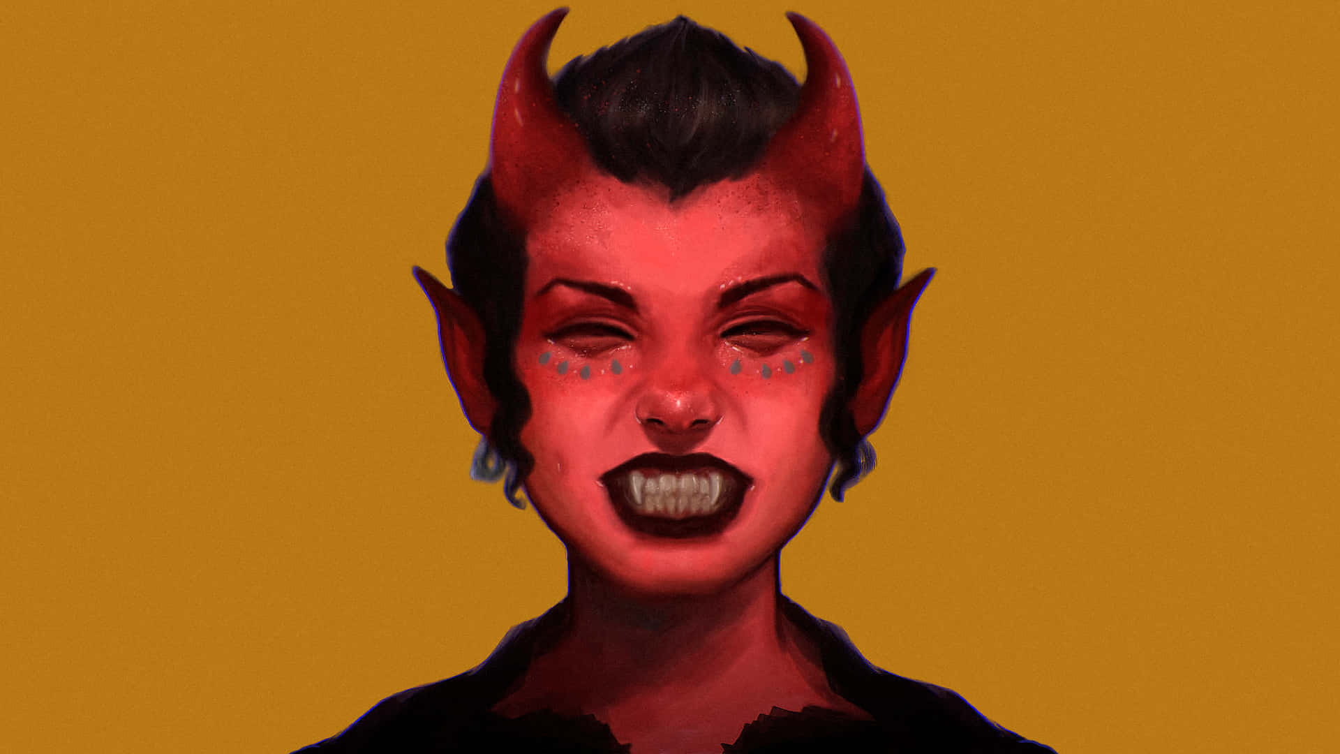 Devil Girl Wallpaper