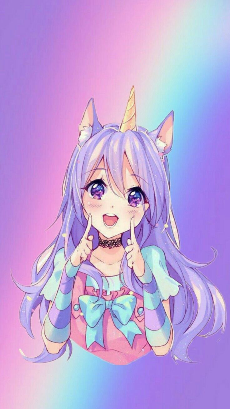 25+] Cute Anime Unicorn Wallpapers - WallpaperSafari