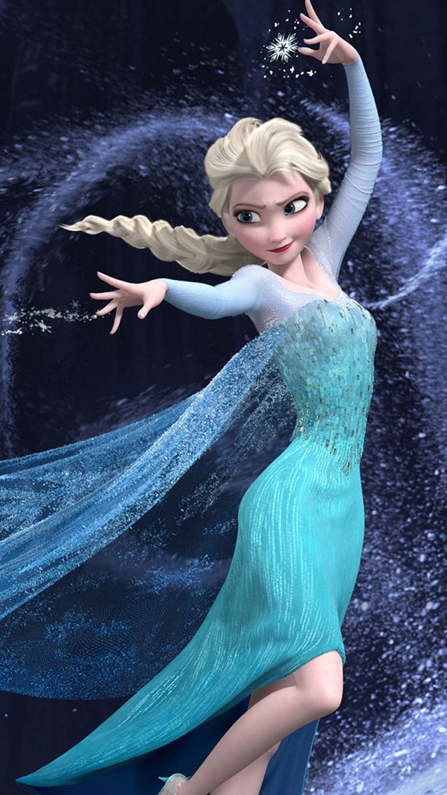Frozen Ice Princess iPhone 5s Wallpaper Image Princesse
