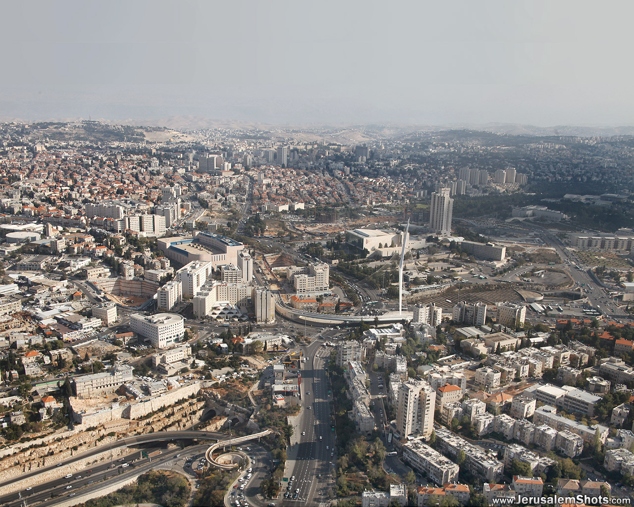 Jerusalem Photo Wallpaper With New From The Sky