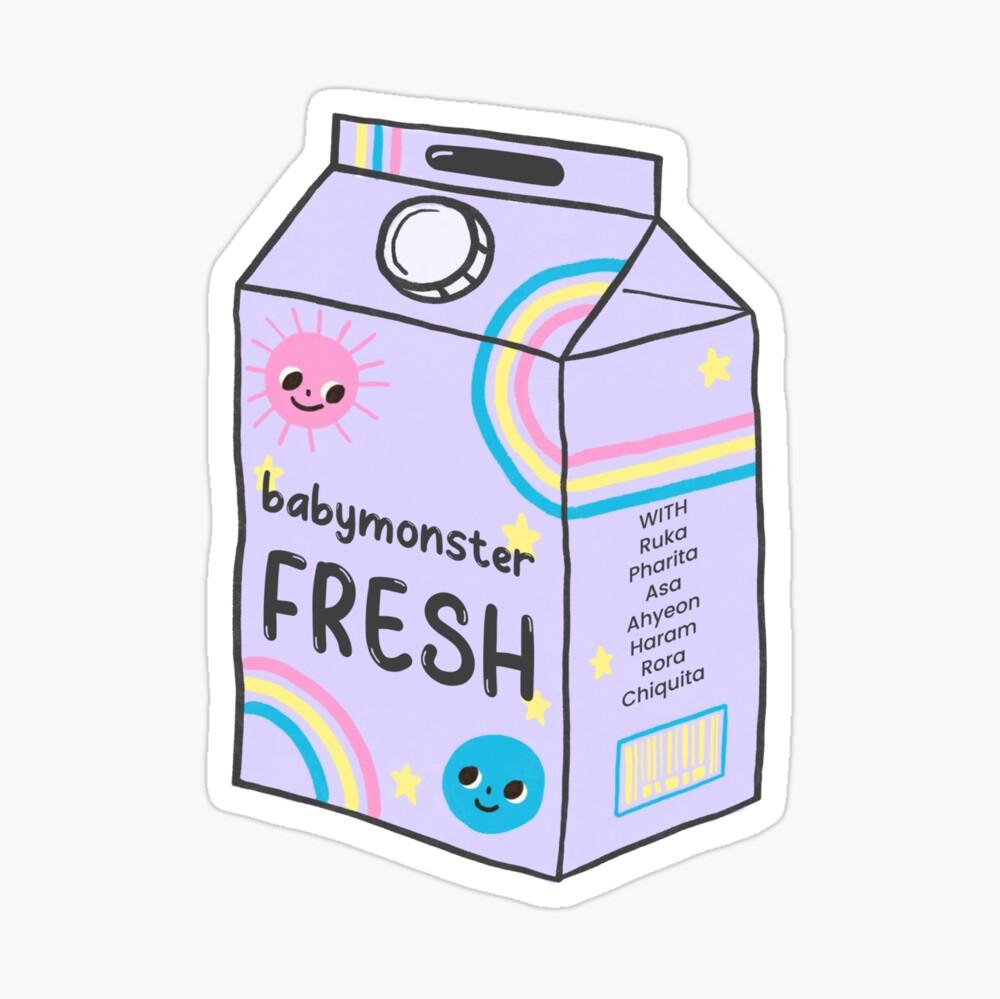 Babymonster Fresh Juice Box Kpop Shirt For Fans Gift